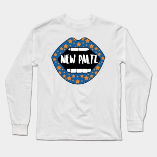 New Paltz Lips Long Sleeve T-Shirt